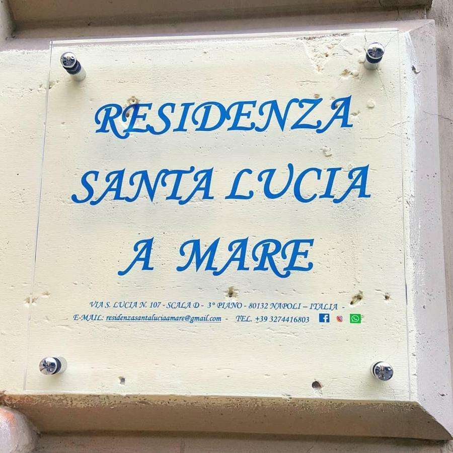 Residenza Santa Lucia A Mare Villa Napoli Eksteriør billede